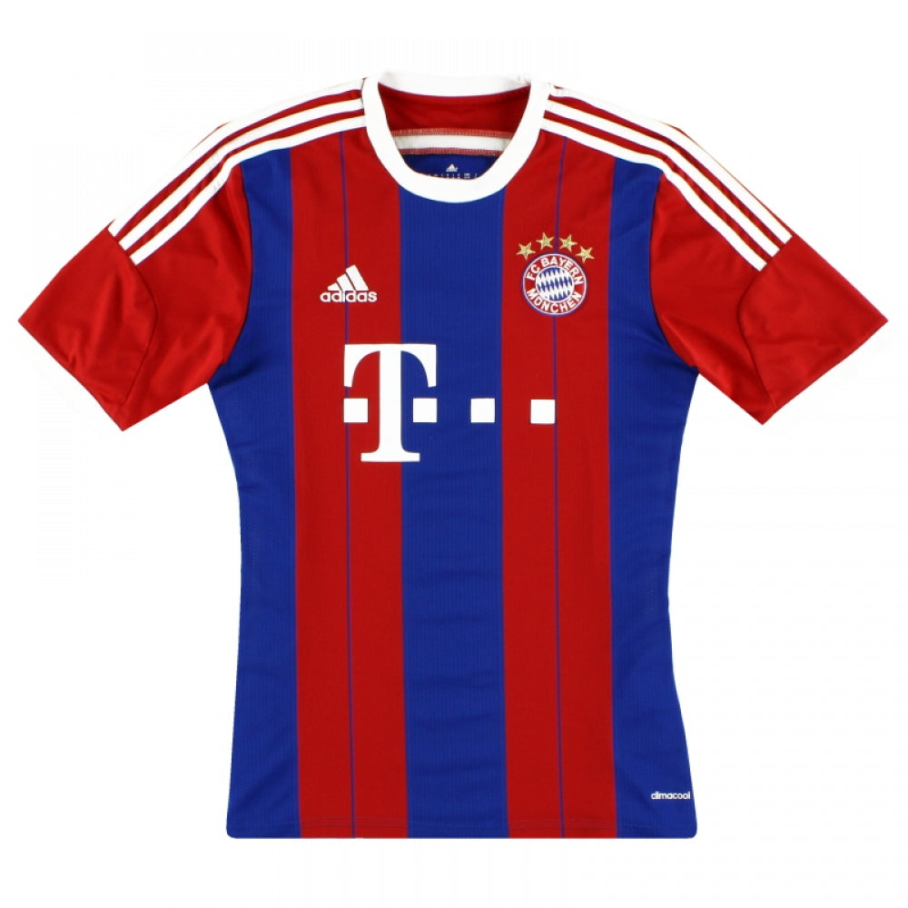 Bayern Munich 2014-15 Home Shirt (S) Lewandowski #9 (Excellent)_1