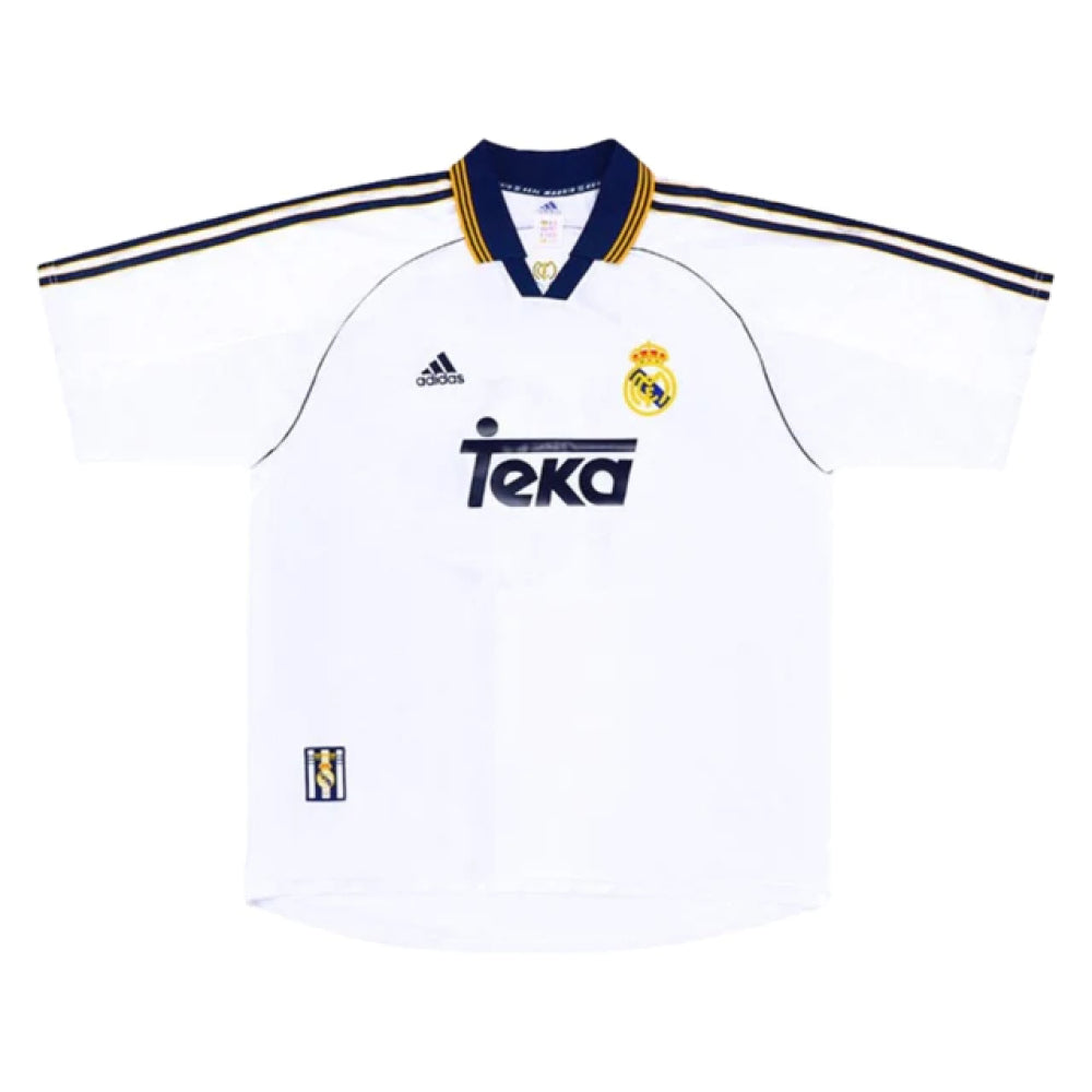 Real Madrid 1998-99 Home Shirt (L) (Excellent)_0