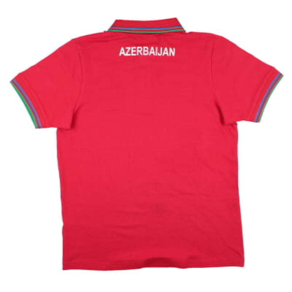 Azerbaijan 2014-16 Umbro Polo Shirt (S) (Good)_1