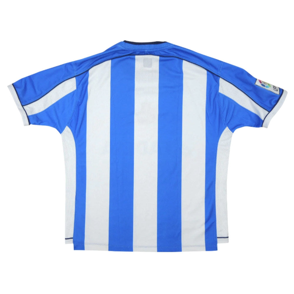 Deportivo La Corona 2001-02 Home Shirt ((Very Good) M)_0