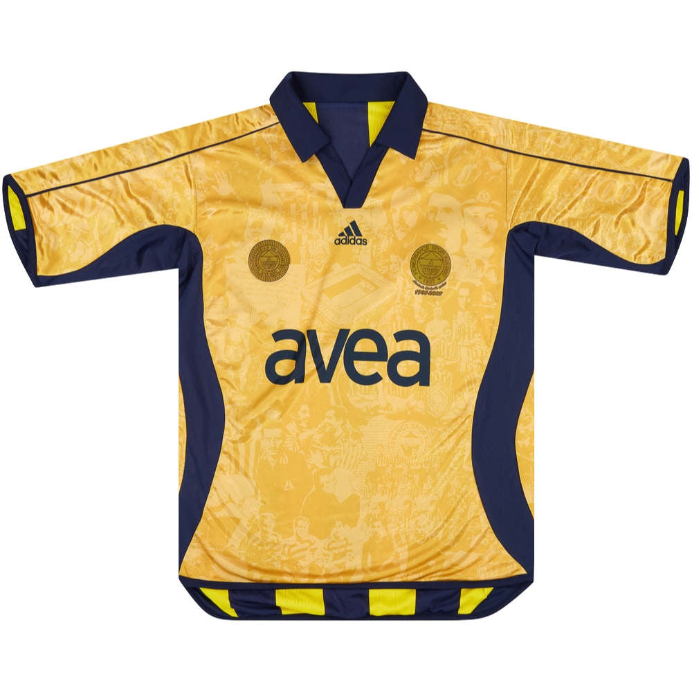 Fenerbahce 2006-07 Reversible Centenary Home and Away Shirt (L) (Excellent)_1