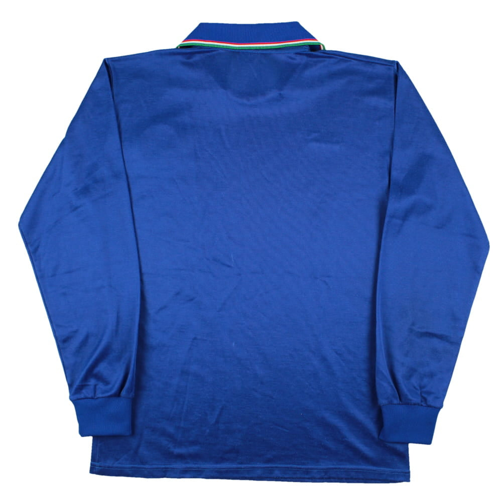 Italy 1988-1990 Home Long Sleeve Shirt (XL) (Excellent)_1