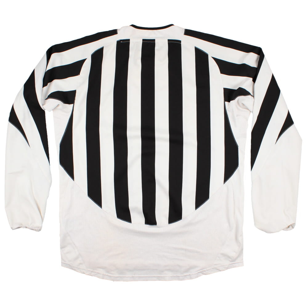 Juventus 2003-04 Long Sleeve Home Shirt (Sponsorless) (L) (Excellent)_1
