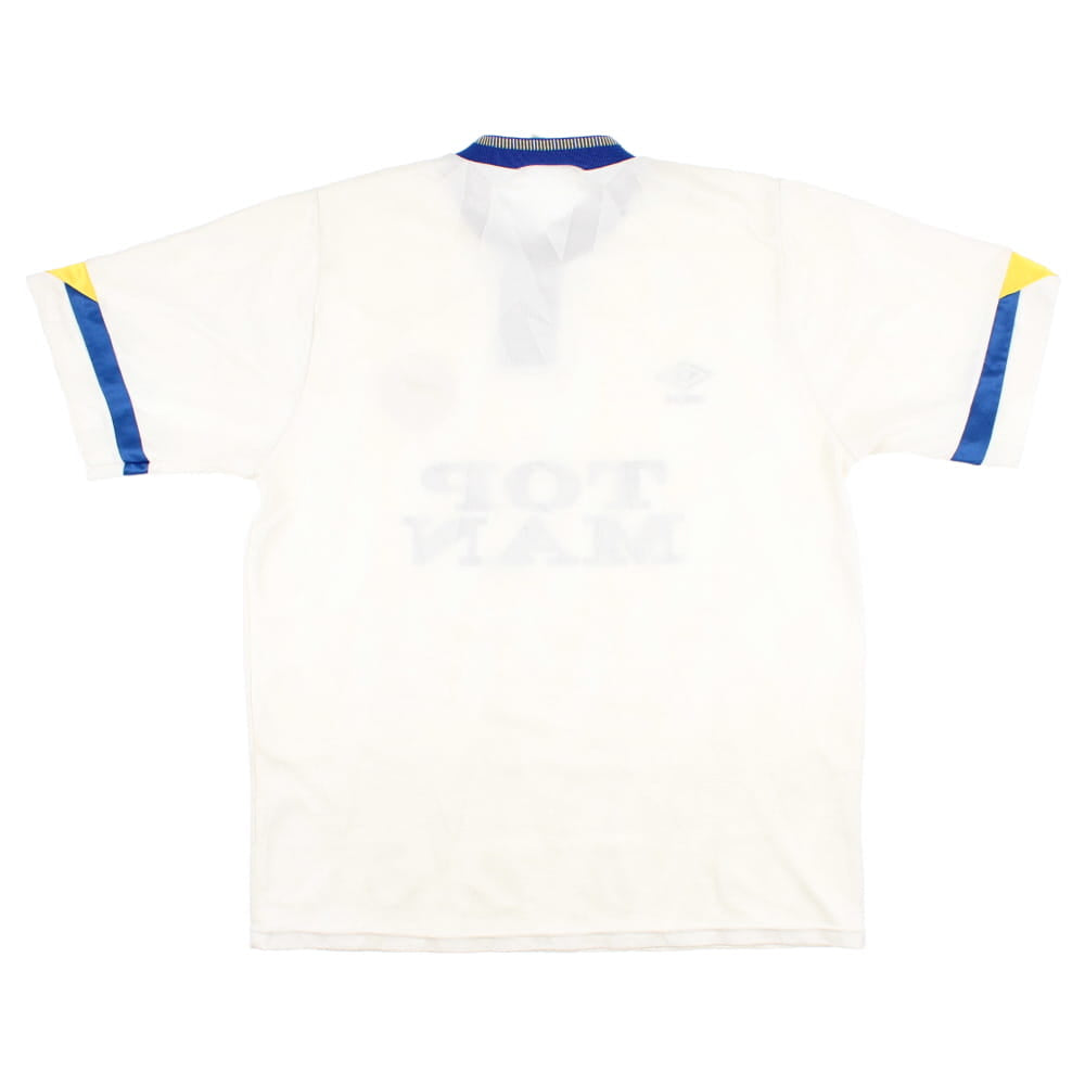 Leeds United 1990-91 Home Shirt (M) (Very Good)_1