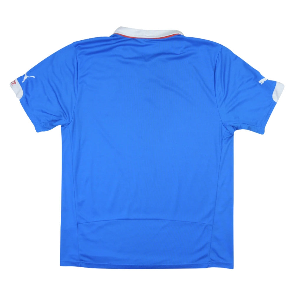 Rangers 2014-15 Home Shirt ((Very Good) M) (AMORUSO 4)_0