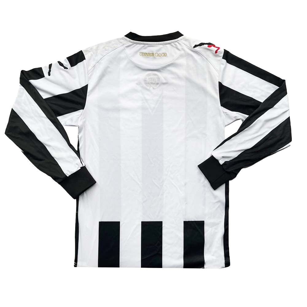 Udinese 2011-12 Long Sleeve Home Shirt ((Fair) M)_1