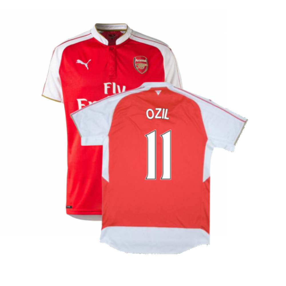 Arsenal 2015-16 Home Shirt (L) (Ozil 11) (Excellent)_0