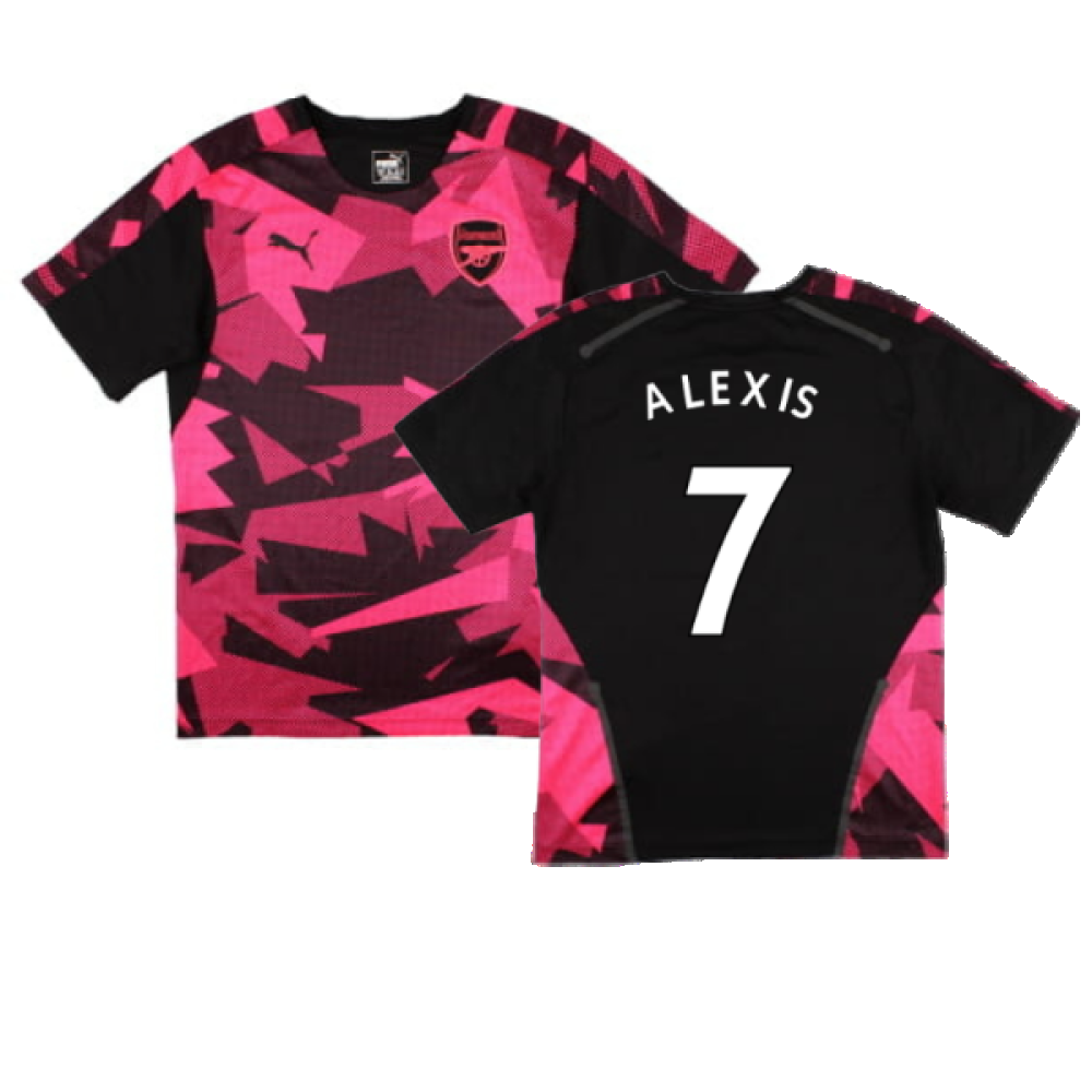 Arsenal 2017-18 Puma Training Shirt (M) (Alexis 7) (Mint)_0