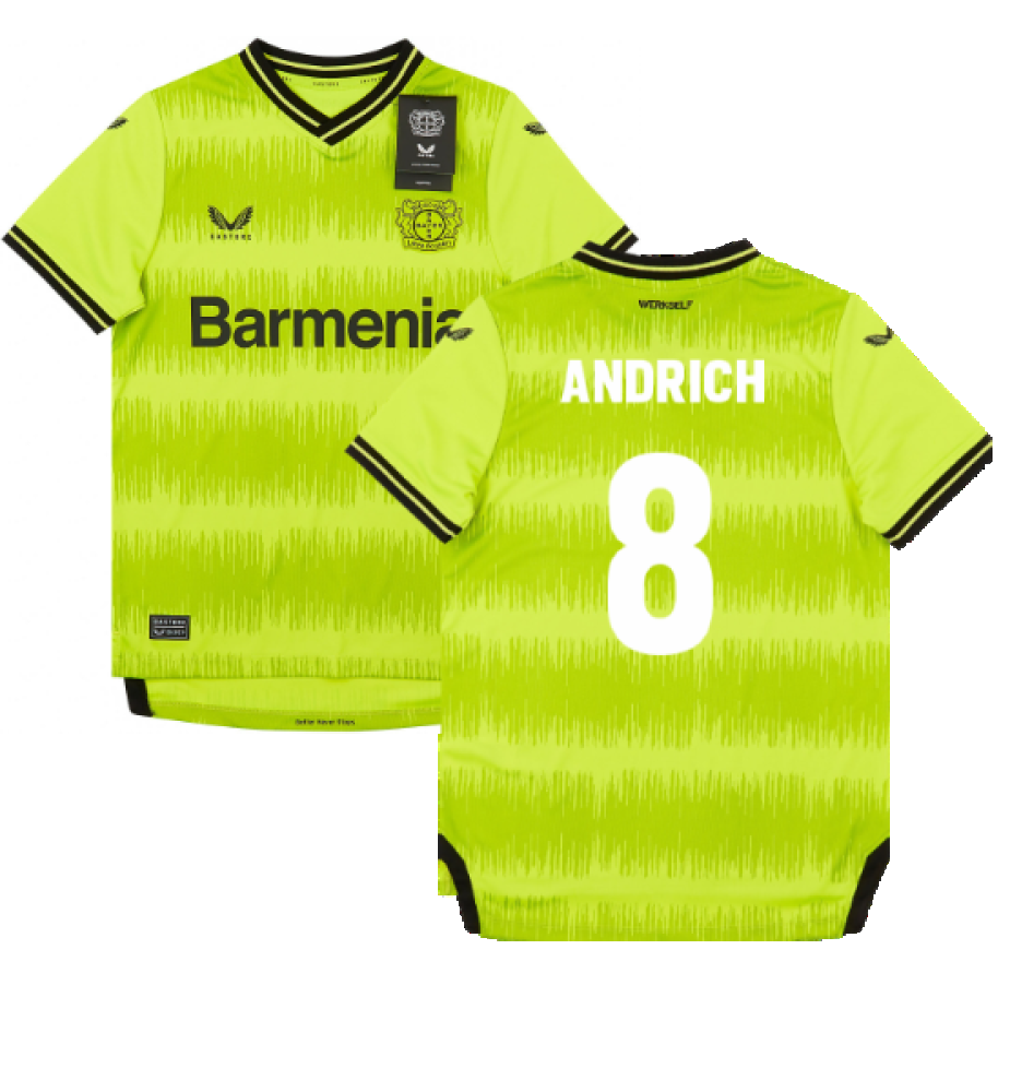 Bayer Leverkusen 2022-23 GK Home Shirt (M) (ANDRICH 8) (BNWT)_0