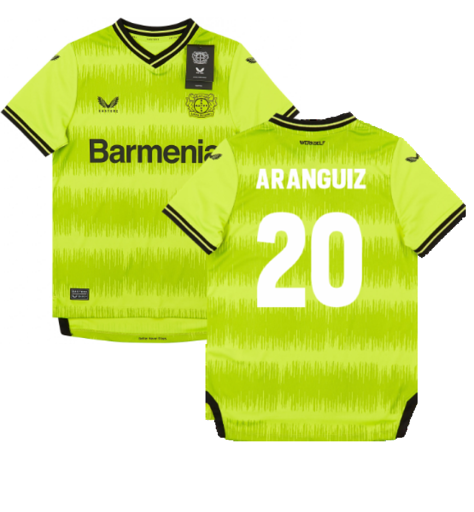 Bayer Leverkusen 2022-23 GK Home Shirt (M) (ARANGUIZ 20) (BNWT)_0