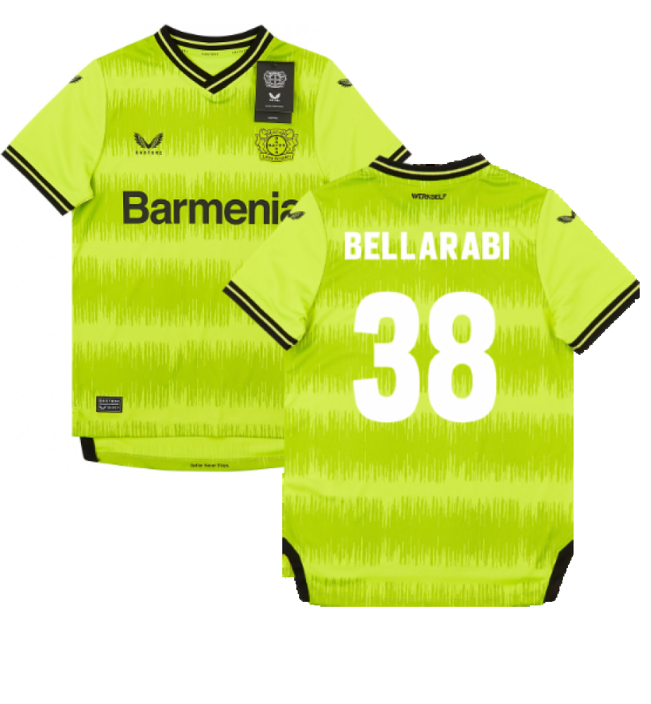 Bayer Leverkusen 2022-23 GK Home Shirt (M) (BELLARABI 38) (BNWT)_0