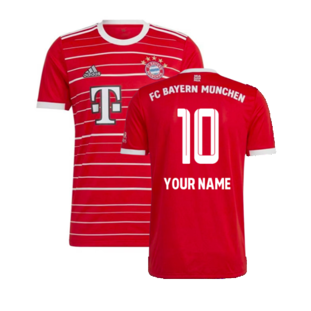 Bayern Munich 2022-23 Home Shirt (M) (Your Name 10) (Excellent)_0
