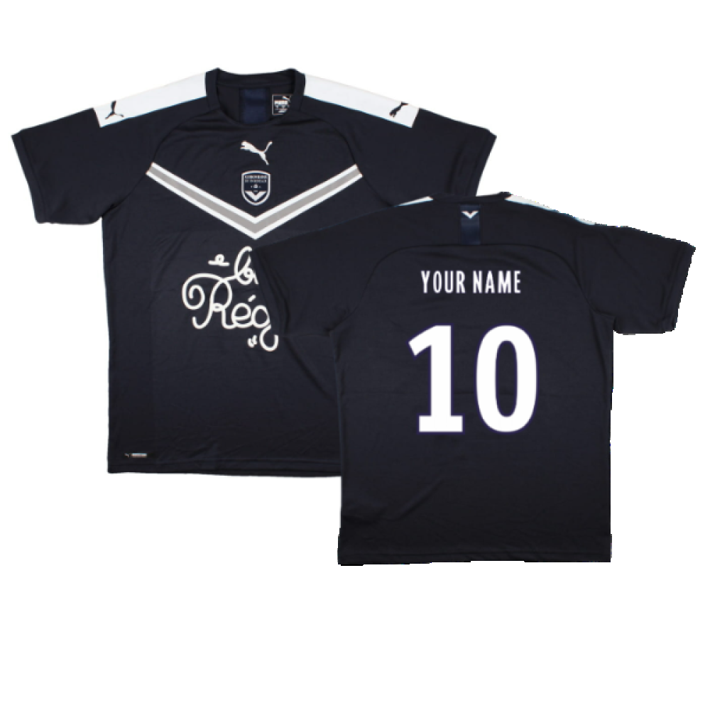 Bordeaux 2019-20 Home Shirt (L) (Your Name 10) (Mint)_0