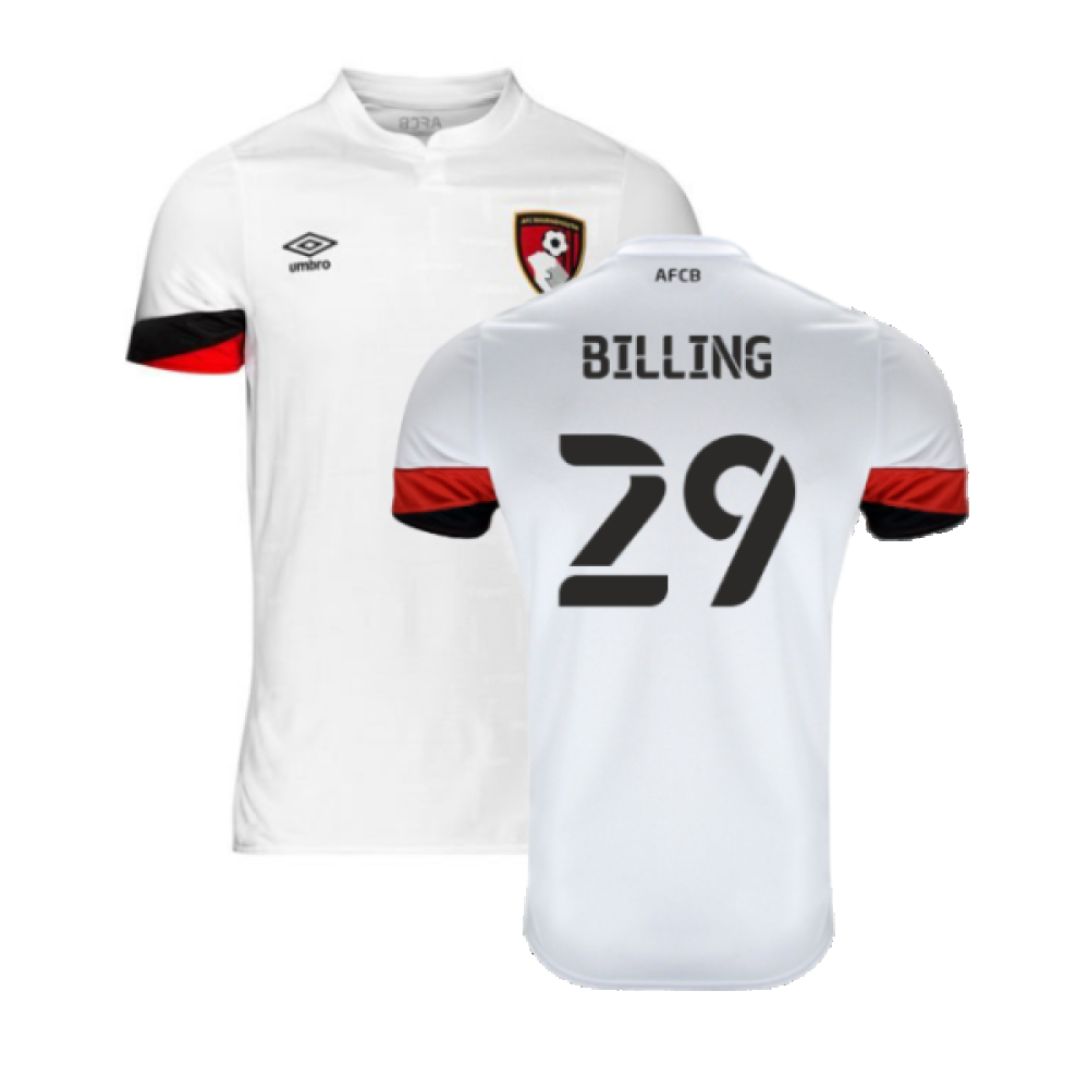 Bournemouth 2021-22 Away Shirt (Sponsorless) (XXL) (Billing 29) (Excellent)_0