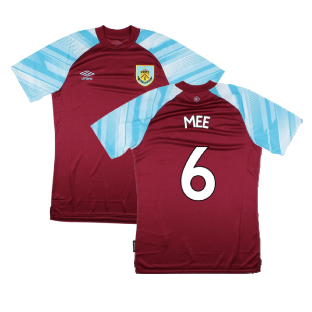 Burnley 2021-22 Home Shirt (Sponsorless) (XL) (MEE 6) (Mint)_0