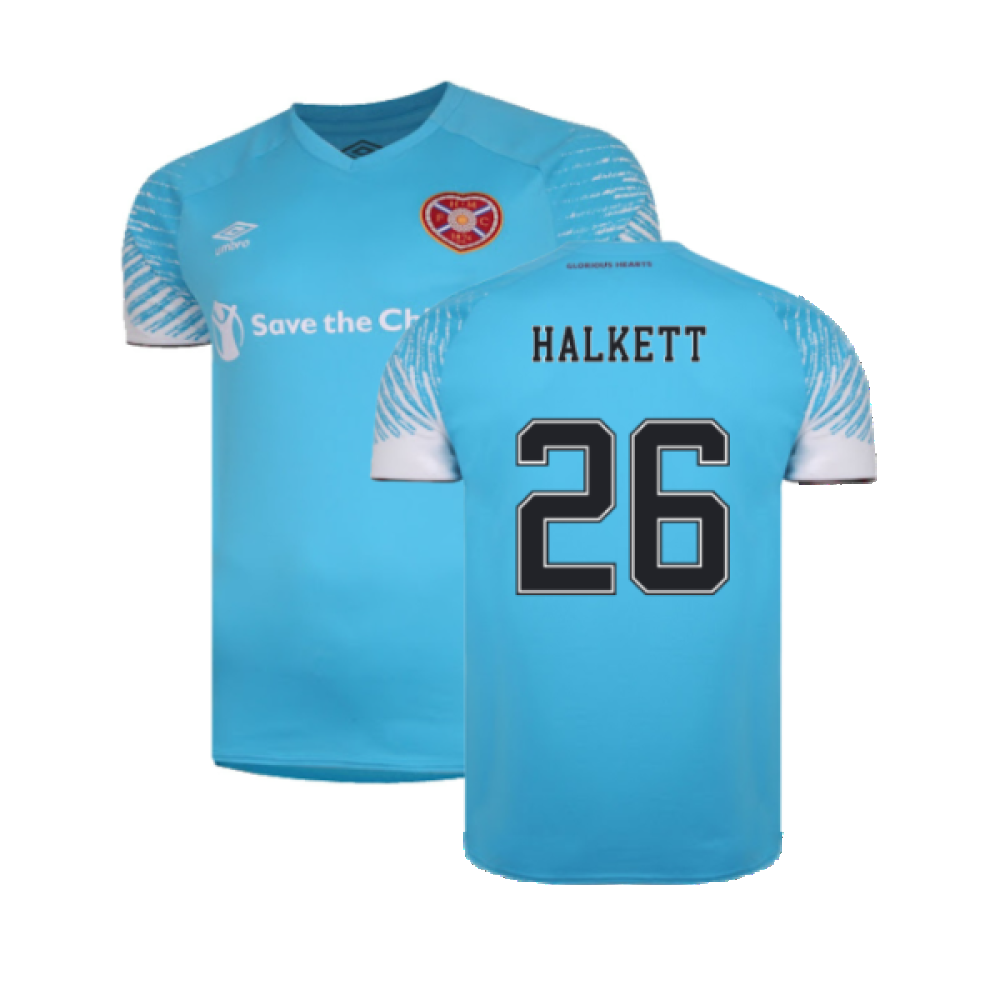 Hearts 2020-21 Away Shirt (S) (Halkett 26) (Mint)_0