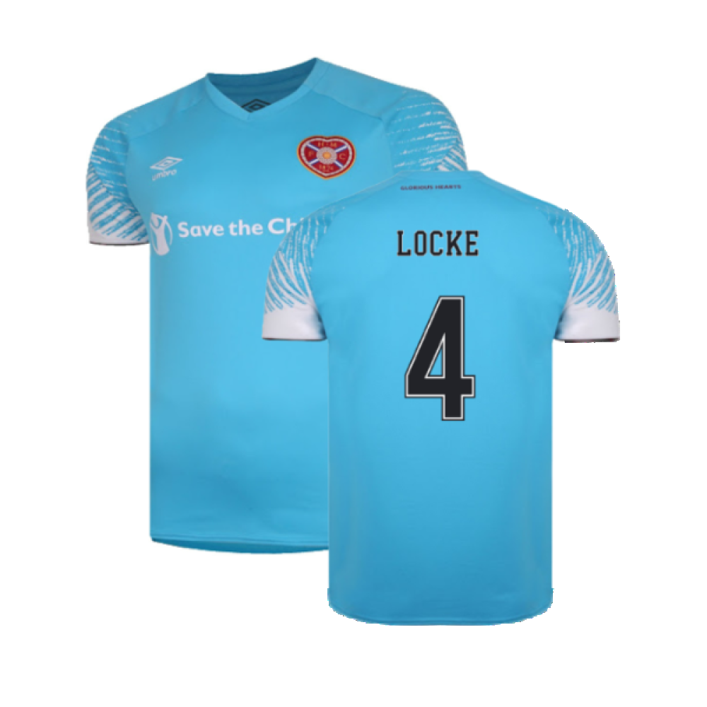 Hearts 2020-21 Away Shirt (S) (LOCKE 4) (Mint)_0