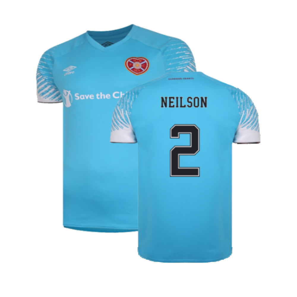 Hearts 2020-21 Away Shirt (S) (NEILSON 2) (Mint)_0