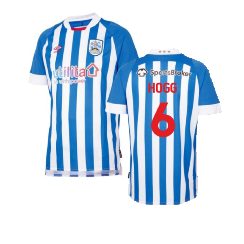 Huddersfield 2022-23 Home Shirt (L) (HOGG 6) (Excellent)_0