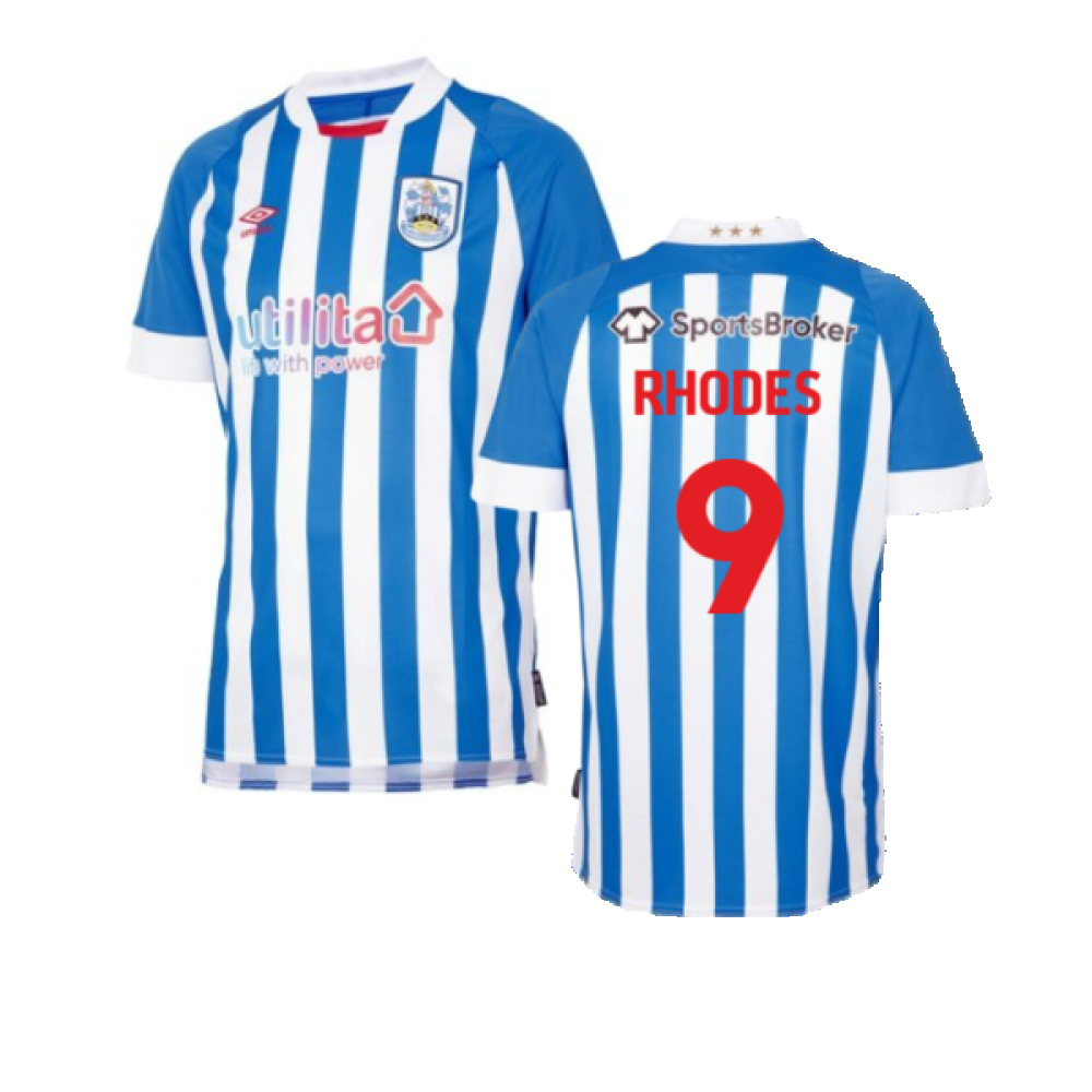 Huddersfield 2022-23 Home Shirt (L) (RHODES 9) (Excellent)_0