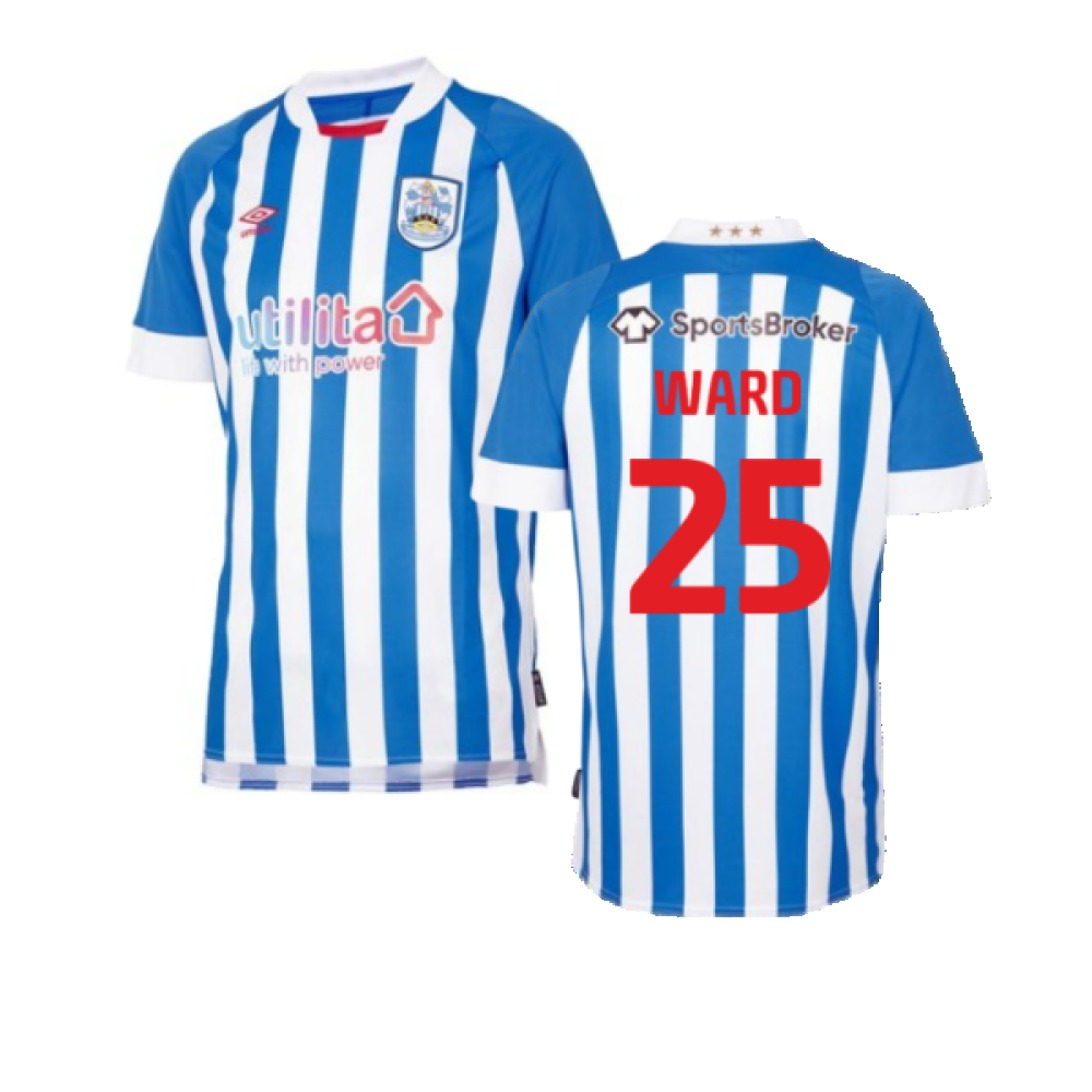 Huddersfield 2022-23 Home Shirt (XL) (WARD 25) (Mint)_0