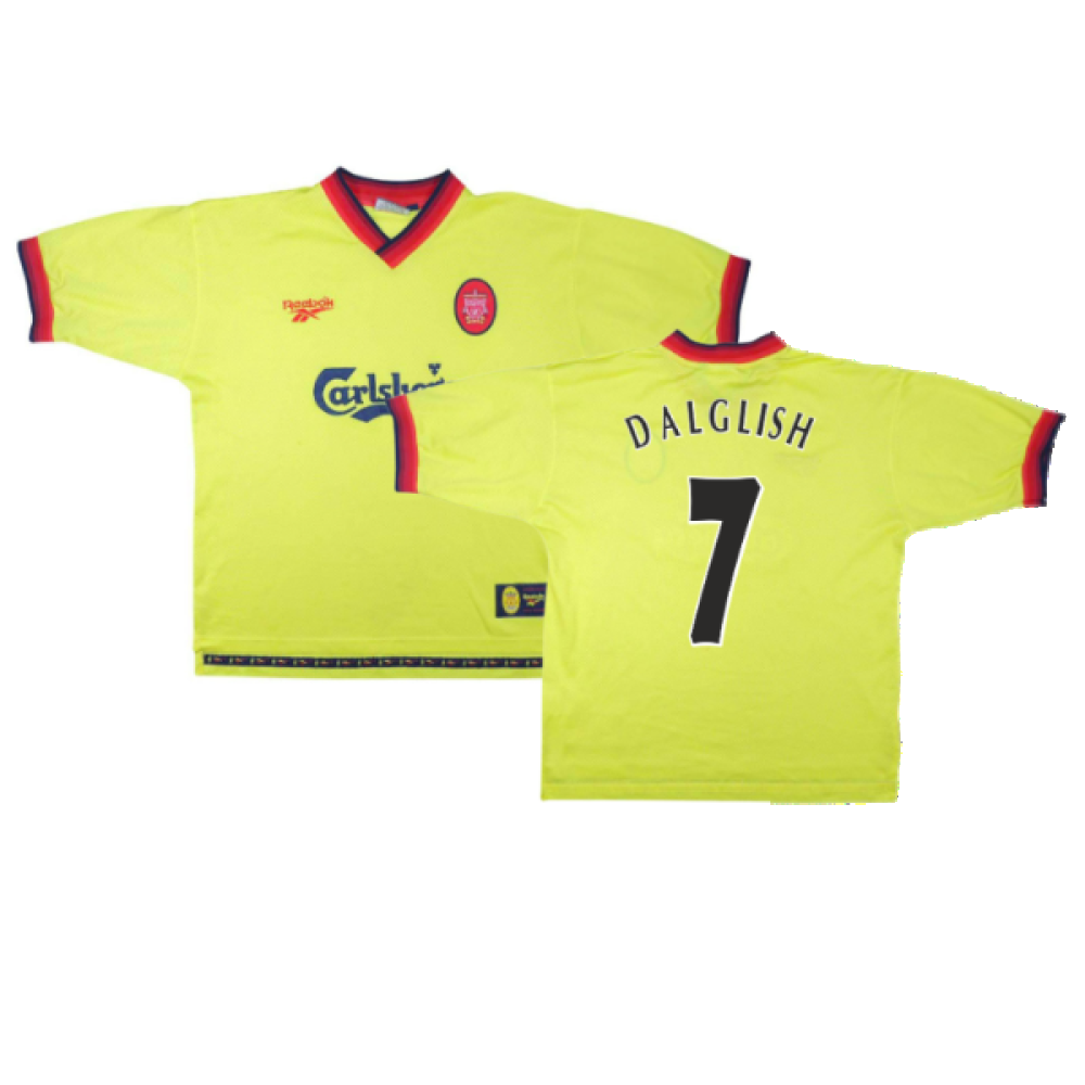 Liverpool 1997-98 Away Shirt (XXL) (DALGLISH 7) (Excellent)_0