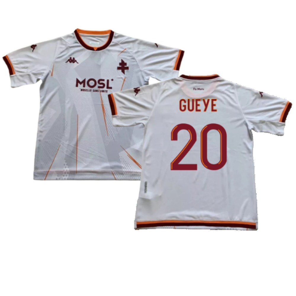Metz 2022-23 Away Shirt (M) (Gueye 20) (Excellent)_0