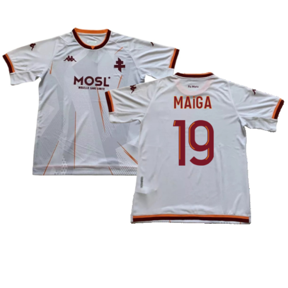 Metz 2022-23 Away Shirt (M) (Maiga 19) (Excellent)_0
