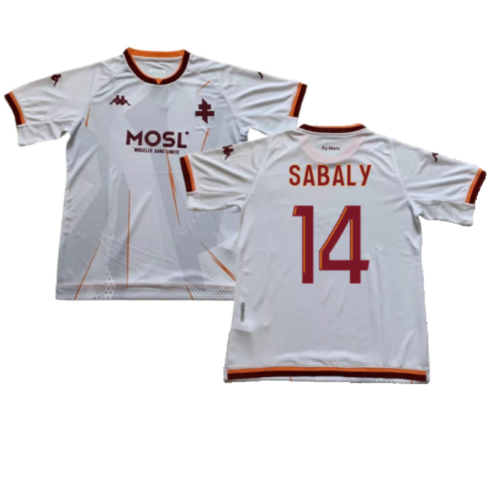 Metz 2022-23 Away Shirt (M) (Sabaly 14) (Excellent)_0