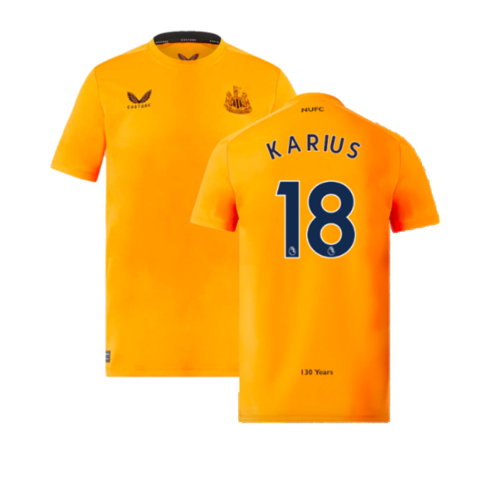 Newcastle United 2022-23 Goalkeeper Away Shirt (Sponsorless) (XL) (KARIUS 18) (BNWT)_0