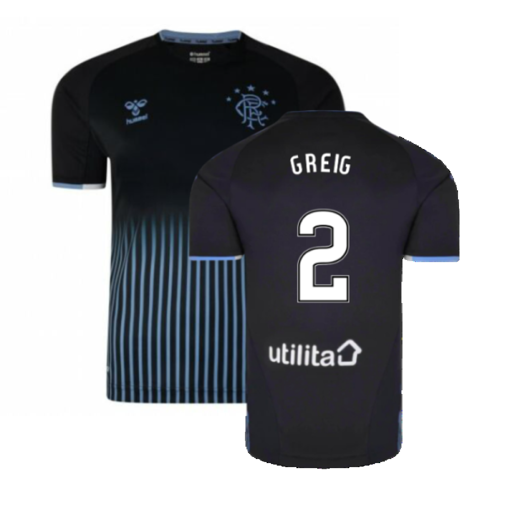 Rangers 2019-20 Away Shirt (Sponsorless) (2XLB) (GREIG 2) (BNWT)_0