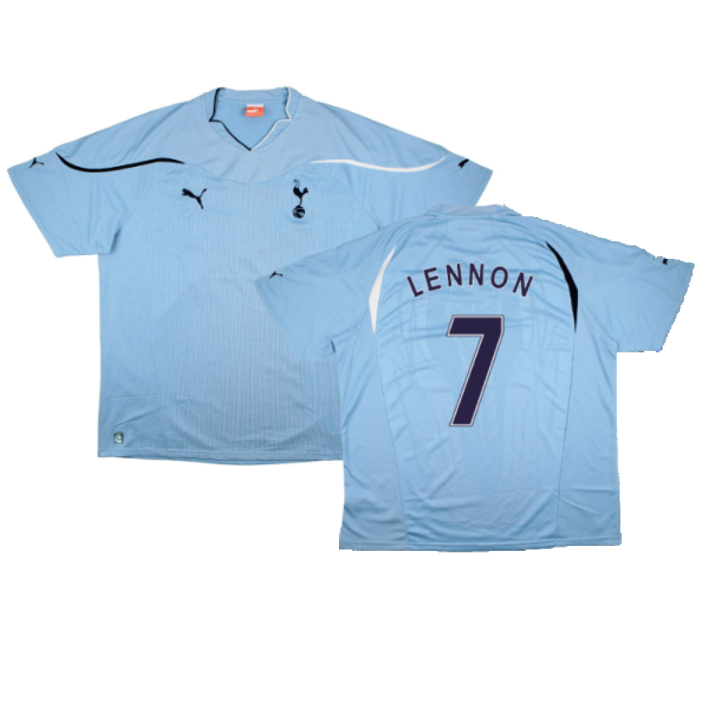 Tottenham Hotspur 2010-11 Away Shirt (Sponsorless) (2xL) (Lennon 7) (Excellent)_0